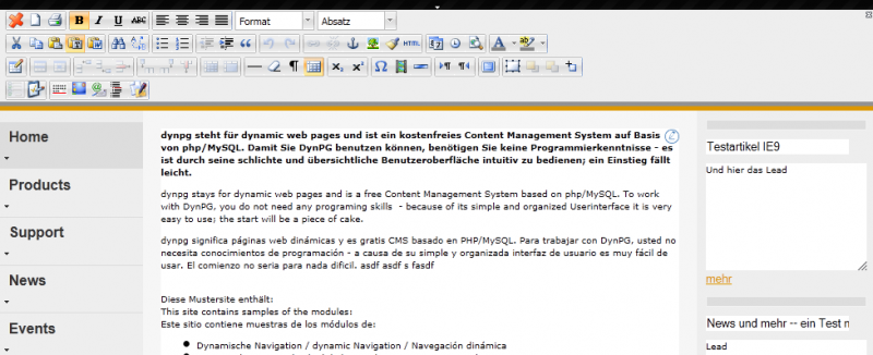 Datei:Frontend-Editiermodus Toolbar.png